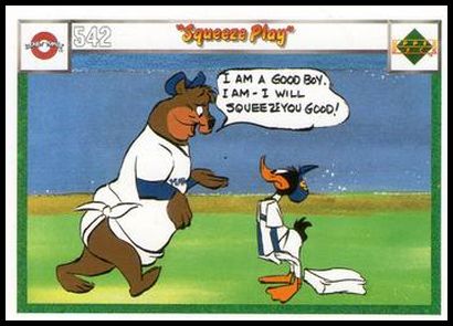 542-557 Squeeze Play Baseball According to Daffy Duck 2